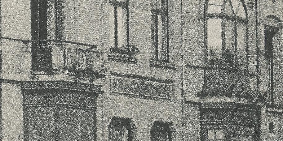 Postkaart Bosmanslei - 1911- 1912
